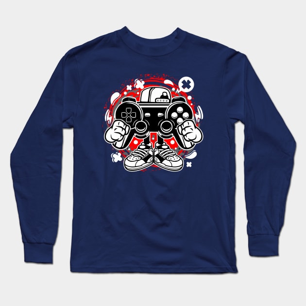 Gamer Long Sleeve T-Shirt by Ubold